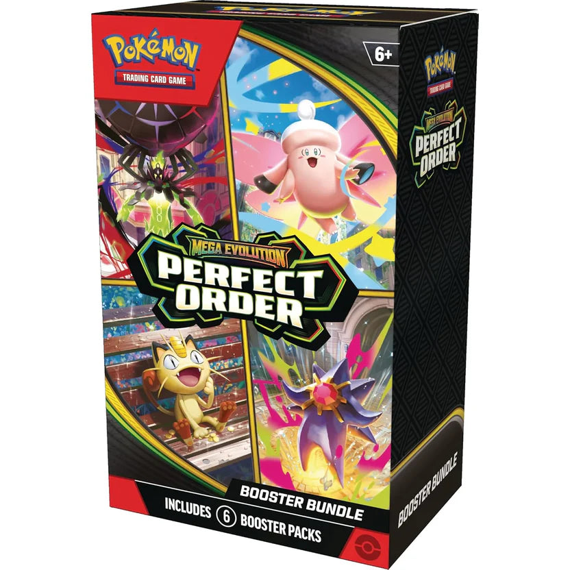 123Pokemon TCG: Mega Evolution - Perfect Order Booster Bundle