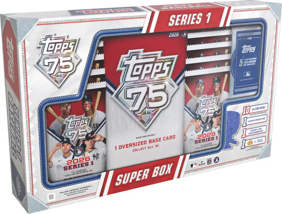 2026 Topps Series 1 Baseball Super Box