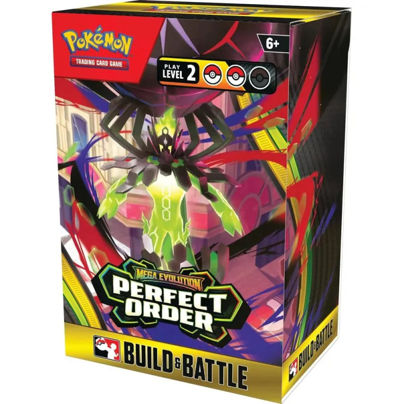 123Pokemon TCG: Mega Evolution - Perfect Order Build & Battle Box