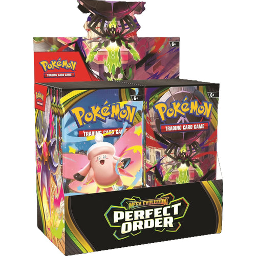 123Pokemon TCG: Mega Evolution - Perfect Order Booster Box - 36 Packs