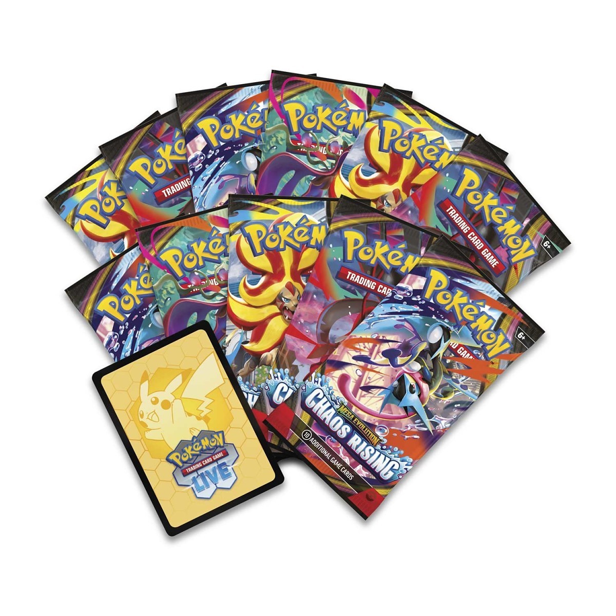 (2026 Brand New!) Pokémon TCG: Mega Evolution-Chaos Rising Pokémon Center Elite Trainer Box
