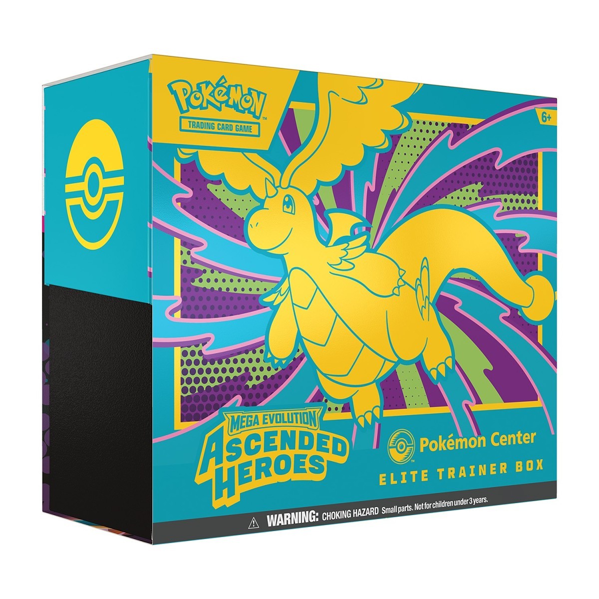 123Pokémon TCG: Mega Evolution-Ascended Heroes Pokémon Center Elite Trainer Box